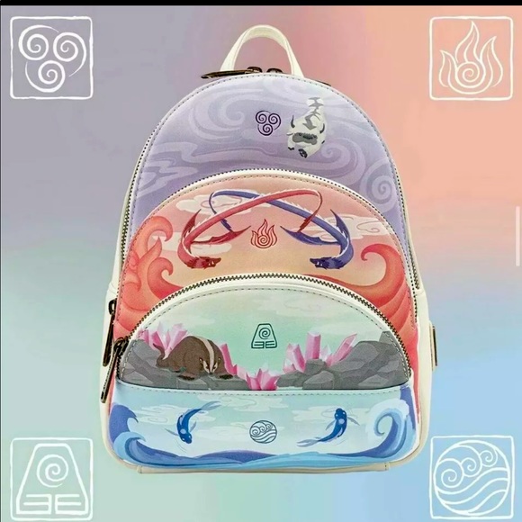 Loungefly Handbags - Loungefly Avatar the Last Airbender 4 Elements